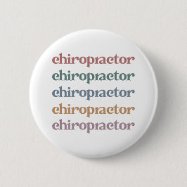Chiropractor Retro Chiropraktic Chiro Squad Gifts Knapp