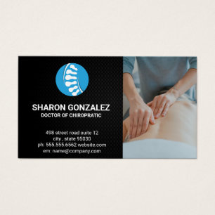 Chiropractor Spinal Cord Anatomy Visitkort
