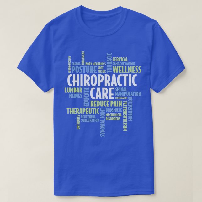 Chiropractor t for National Chiropraktic Health Mo T Shirt (Design framsida)