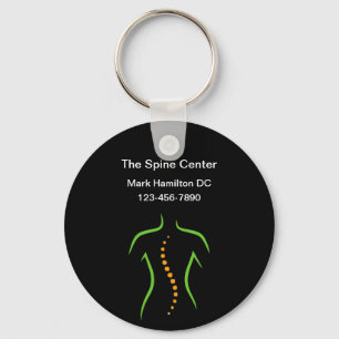 Chiropractor Tema Business Promotional Keychains Nyckelring