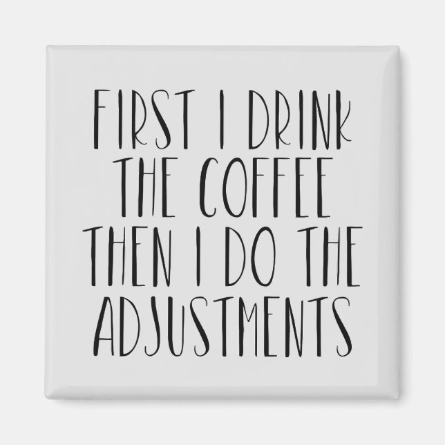 Chiropraktic Adjustment, Chiropraktic Gift, Chiro Magnet (Framsidan)