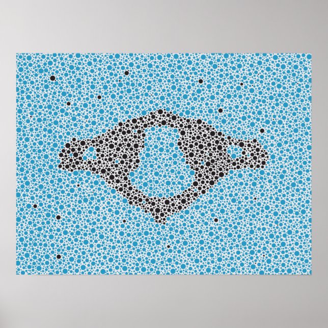 Chiropraktic Anatomy Artwork Cervical Vertebrae Poster (Framsidan)