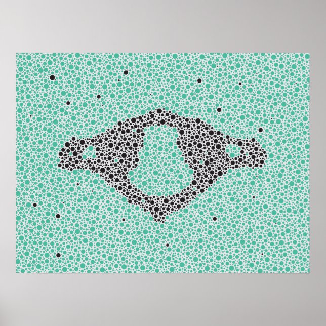 Chiropraktic Anatomy Artwork Cervical Vertebrae Poster (Framsidan)