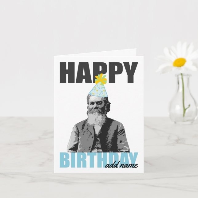 Chiropraktic Birthday Card, Chiropraktic Card Kort (Liten växt)