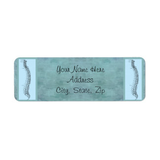 Chiropraktic Business Returadress Etikett