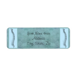 Chiropraktic Business Returadress Returadress Etikett