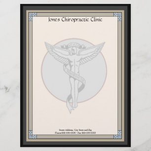 Chiropraktic Chiropractor Letterhead Brevhuvud