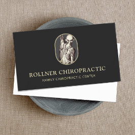 Chiropraktic Chiropractor Massage Spa Therapist Visitkort