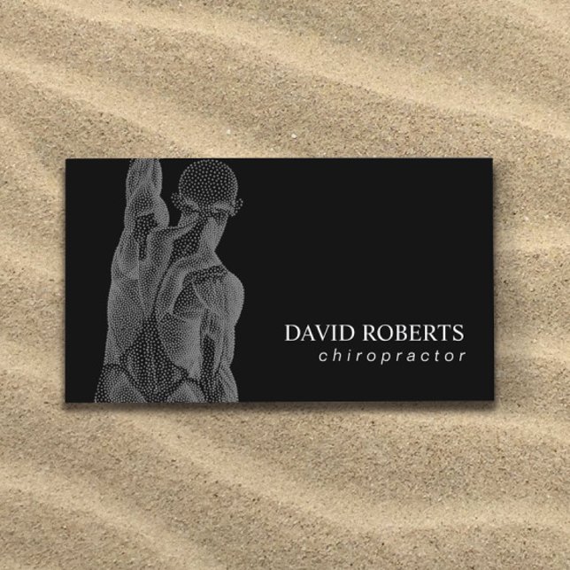 Chiropraktic Chiropractor Massage Spa Therapist Visitkort (Skapare uppladdad)