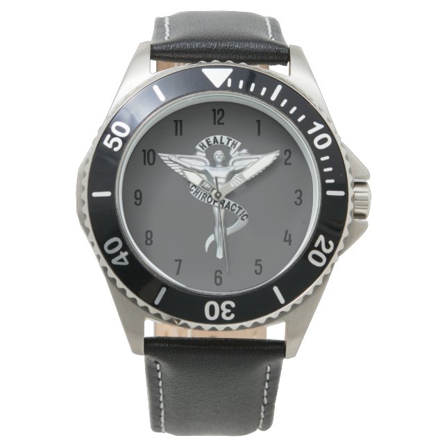 Chiropraktic Emblem Watch Armbandsur (Framsida)