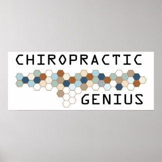 Chiropraktic Genius Poster