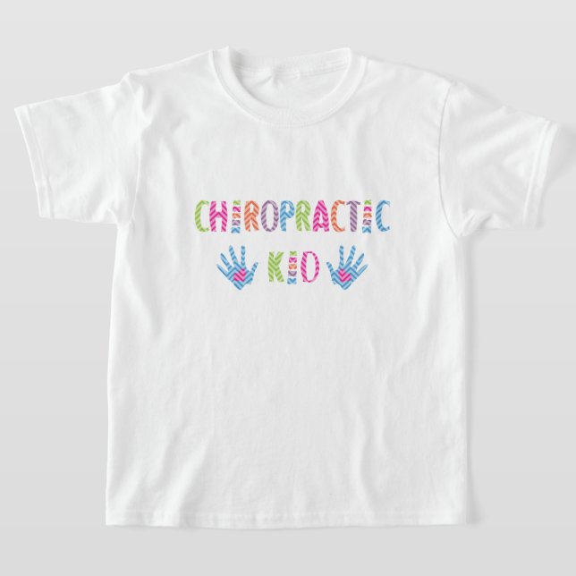 Chiropraktic Kid T-Shirt (Laydown)