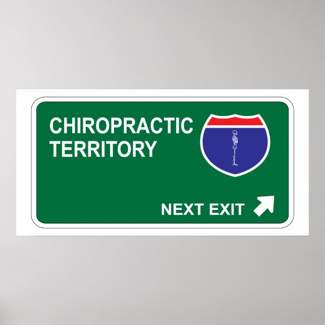 Chiropraktic Next Exit Poster (Framsidan)