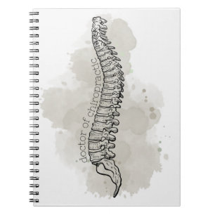 Chiropraktic Notebook, Chiropractor, Chiro Gift Anteckningsbok
