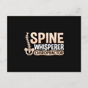 Chiropraktic Spine Whisperer Chiropractor Chiro Vykort