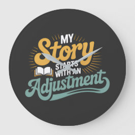 Chiropraktic Student Motivation Spine Quote Stor Klocka