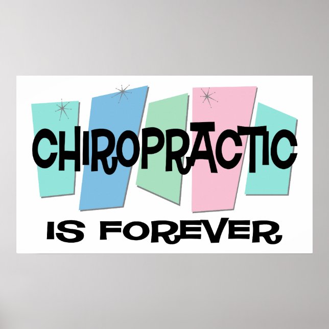 Chiropraktik är för evigt poster (Framsidan)