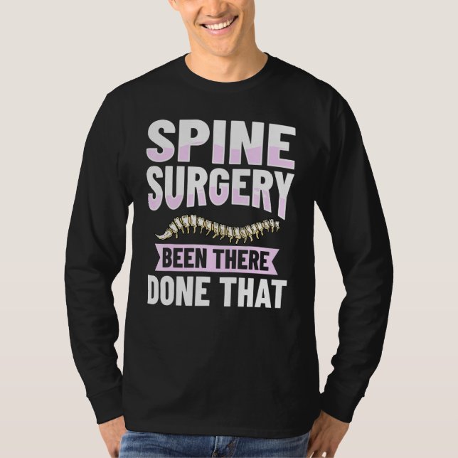 Chiropraktik Cervical Rine Surgery Chiropractor 2 T Shirt (Framsida)