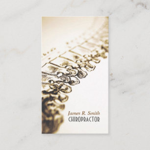 Chiropraktik, Chiropraktor, Health Clinic Visitkort