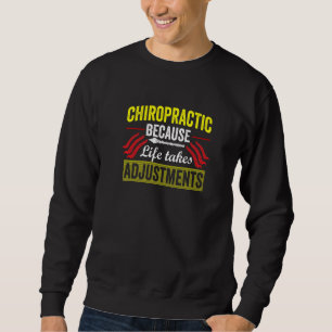 Chiropraktik för Life Chiropractor Student Lång Ärmad Tröja