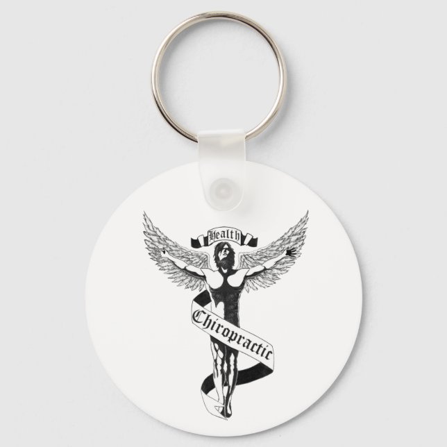 Chiropraktik Nyckelring (Framsida)