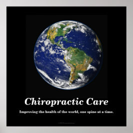 Chiropraktik Poster: Förbättring av världshälsan Poster