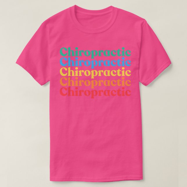 Chiropraktik T Shirt (Design framsida)