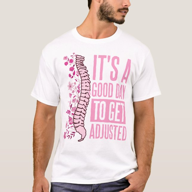 Chiropraktisk assistent Chiropractor T Shirt (Framsida)