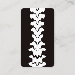 Chiropraktisk manuell terapi visitkort