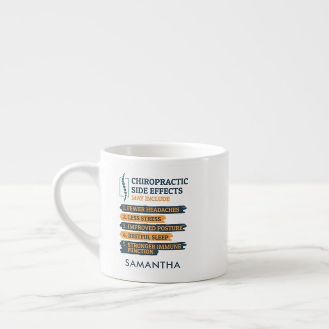 Chiropraktiska biverkningar Coworking Namn Espressomugg (Vänster)