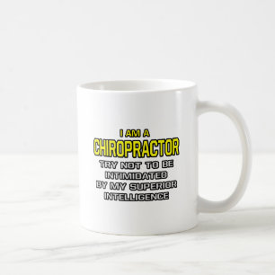 Chiropraktor.. överlägsen intelligens kaffemugg