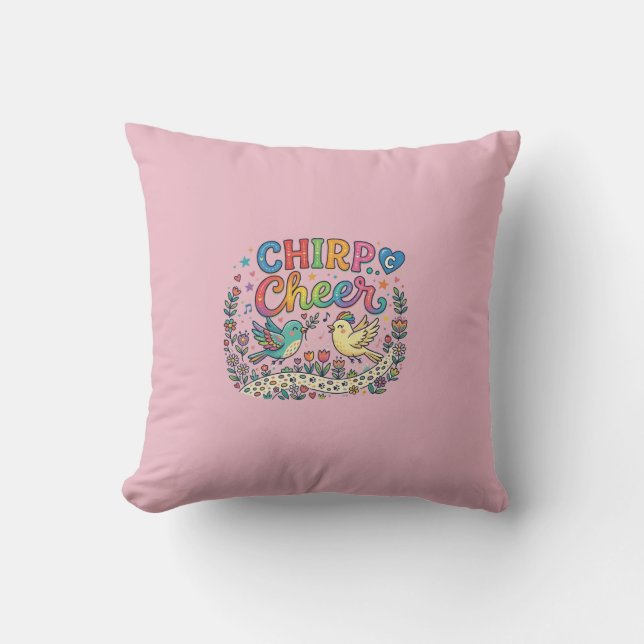 Chirp Cheer Kudde (Framsida)