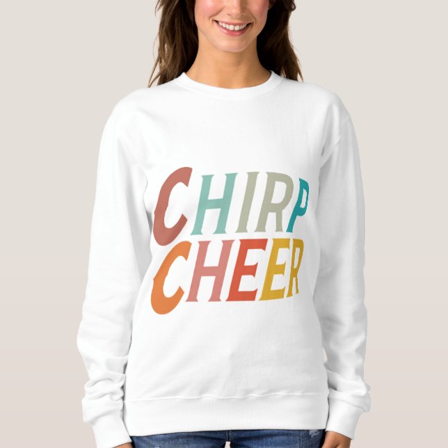 Chirp cheer t shirt (Framsida)
