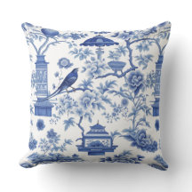 CHIRPING CHINOISERIE IN BLUE!