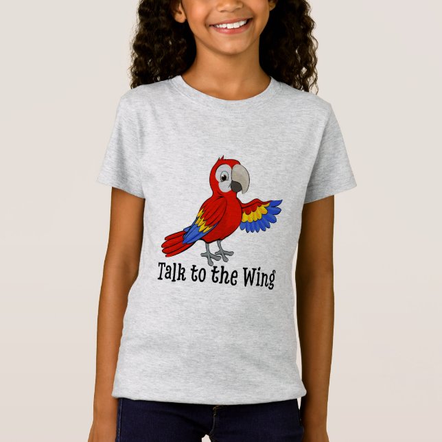 Chirpy Parrot T Shirt (Framsida)