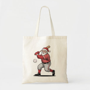 Chirstmas Baseball Spelar Jultomten Sport Tygkasse