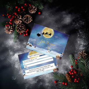 Chirstmas Business Gift-certifikat