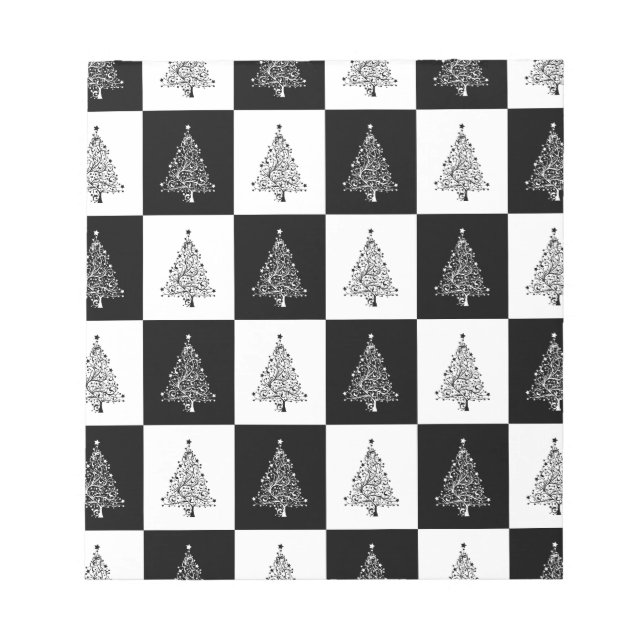 Chirstmas Träd Chess Anteckningsblock (Framsida)