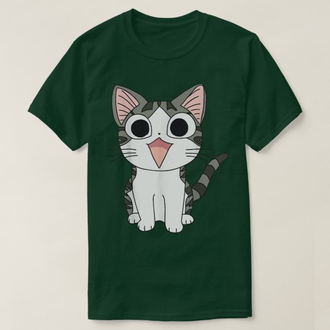 Chi's Sweet Home Anime, chis sött hem, chi, kitt T Shirt (Design framsida)