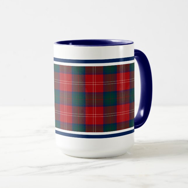 Chisholm Klan Tartan Scottish Play Mugg (Framsida höger)