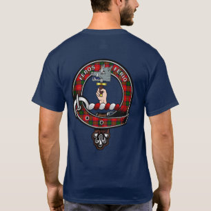 Chisholm Tartan Klan Badge T-Shirt