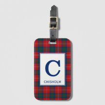 Chisholm Tartan Red and Blue Play Mönster