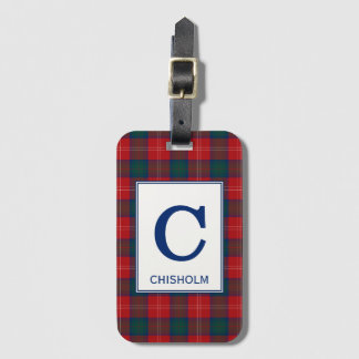 Chisholm Tartan Red and Blue Play Mönster Bagagebricka