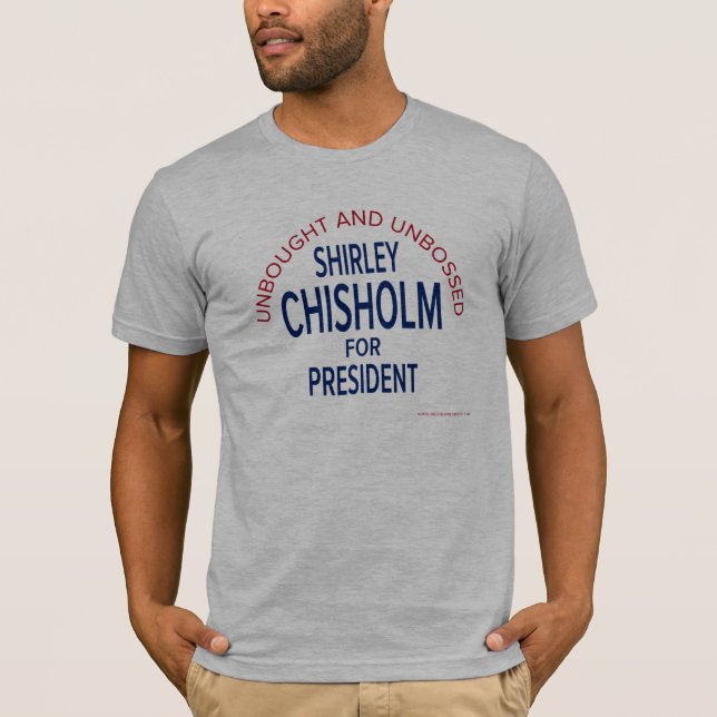 Chisholm Unbossed-1972 T-shirt (Framsida)