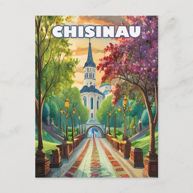 Chisinau, cœur vibrant de la Moldavie Vykort (Framsida)