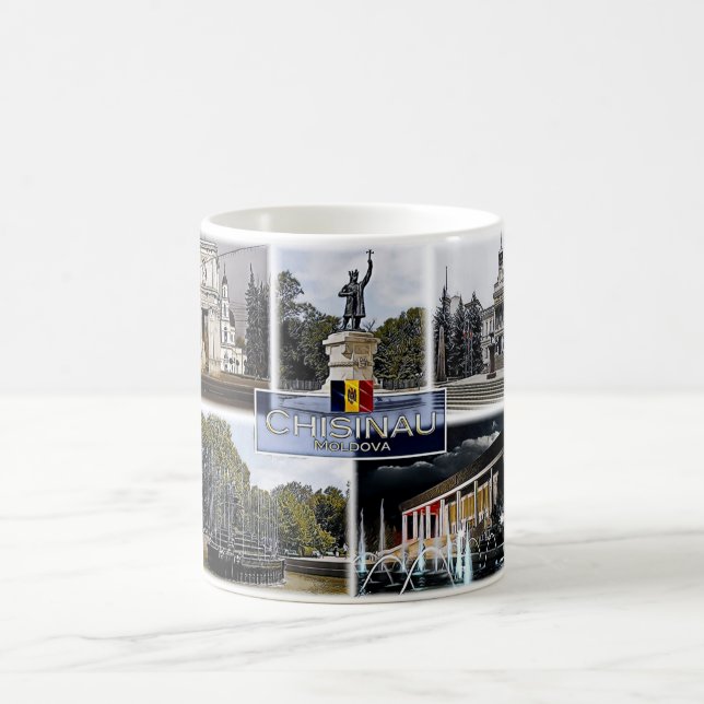 Chisinau - Moldavien - Mosaic - Kaffemugg (Center)