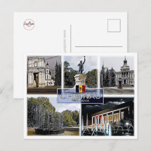 Chisinau - Moldavien - Mosaic - Vykort