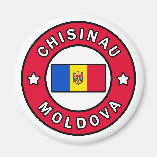 Chisinau Moldova Magnet (Framsidan)