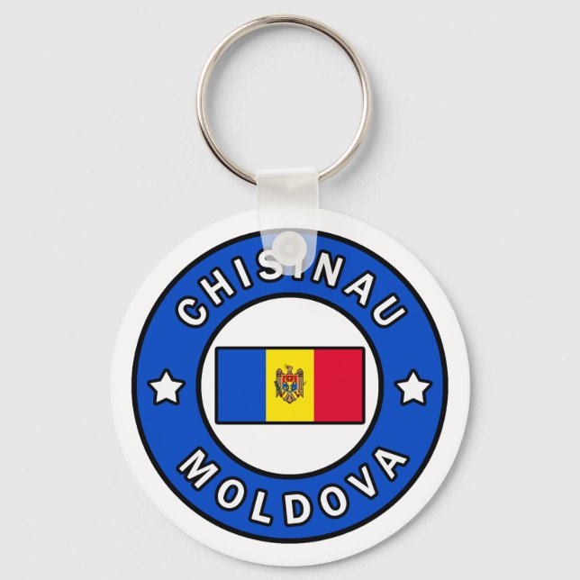 Chisinau Moldova Nyckelring (Framsida)