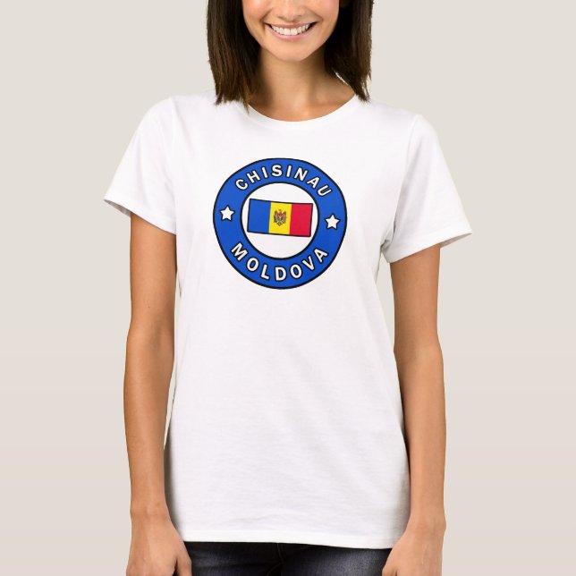 Chisinau Moldova T Shirt (Framsida)
